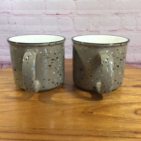 NRA ILA Tan and Black Speckled Ceramic Mugs - Set of 2 - Picture 4 of 6